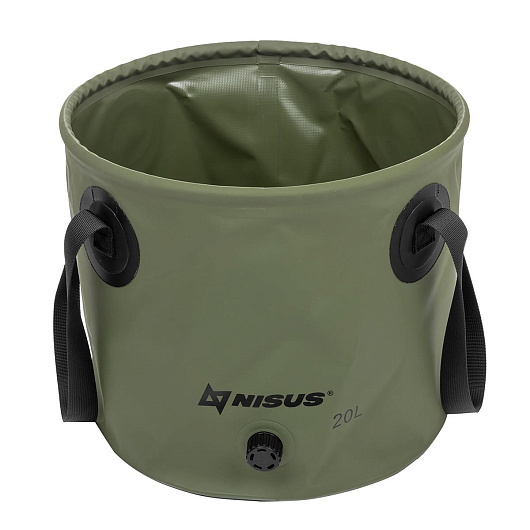 2 Ведро складное NISUS ПВХ 20л 2 Ведро складное NISUS ПВХ 20л
