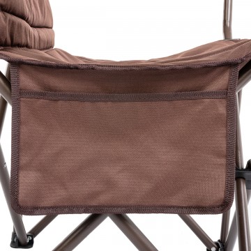 Кресло складное Helios 150 кг. коричневое Кресло складное Helios 150 кг. коричневое