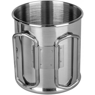 Термокружка ТОНАР 300ML металлическая, со складными ручками Термокружка ТОНАР 300ML металлическая, со складными ручками