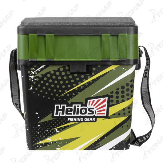 4 Ящик рыболовный зимний HELIOS ZANDER, 19 л, двухсекционный хаки 4 Ящик рыболовный зимний HELIOS ZANDER, 19 л, двухсекционный хаки