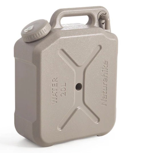 Канистра кемпинговая, 20 л. для непитьевой воды, бежевая Канистра кемпинговая, 20 л. для непитьевой воды, бежевая