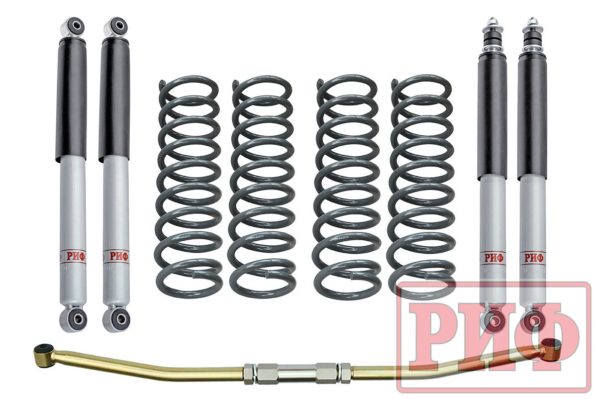 Лифт-комплект РИФ Suzuki Jimny 2018+ лифт 50 мм Лифт-комплект РИФ Suzuki Jimny 2018+ лифт 50 мм