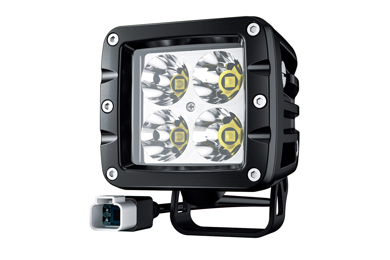 Светодиодные фары дальнего света AURORA 76x76 мм 40W (комплект 2 шт) Светодиодные фары дальнего света AURORA 76x76 мм 40W (комплект 2 шт)