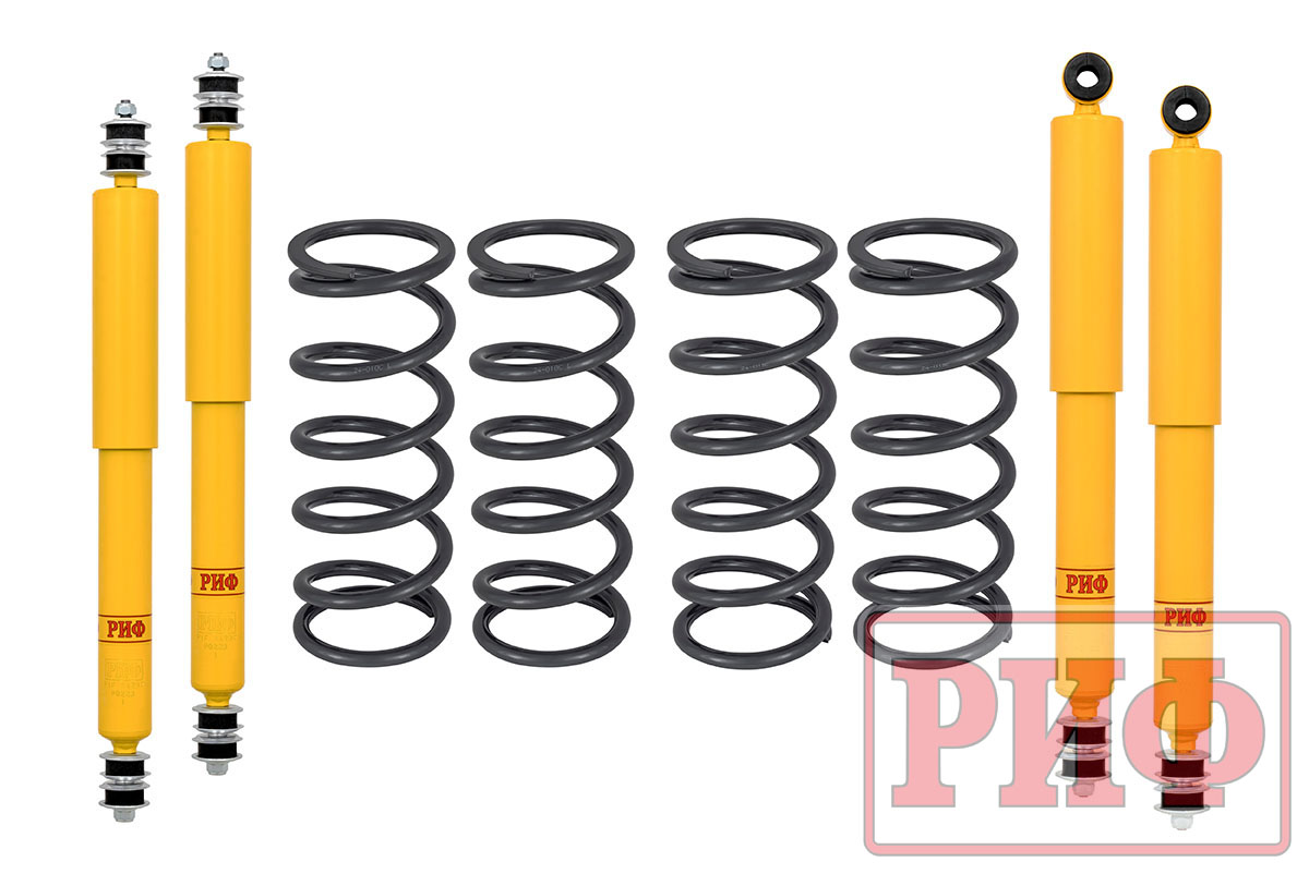 Лифт-комплект РИФ Land Rover Defender 110 50 мм жесткий Лифт-комплект РИФ Land Rover Defender 110 50 мм жесткий