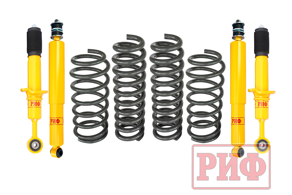 Лифт-комплект РИФ Toyota Land Cruiser 200 лифт 25 мм дизель мягкий Лифт-комплект РИФ Toyota Land Cruiser 200 лифт 25 мм дизель мягкий