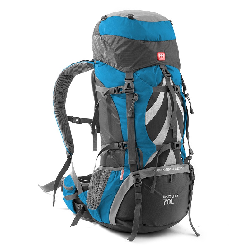 Рюкзак туристический Naturehike 70 л, темно-синий