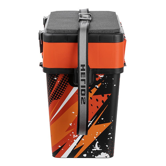 2 Ящик рыболовный зимний PIKE оранжевый HELIOS 2 Ящик рыболовный зимний PIKE оранжевый HELIOS