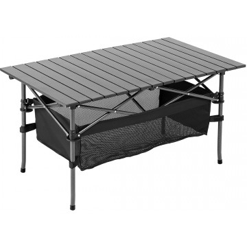 Стол складной Premier 94x55x50см., реечная столешница алюминий, с отделением под посуду Стол складной Premier 94x55x50см., реечная столешница алюминий, с отделением под посуду