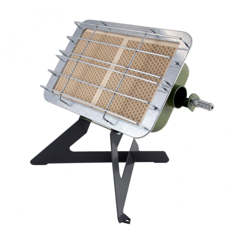 Обогреватель (горелка) инфракрасный газовый СЛЕДОПЫТ "Торос" с ножками, 3,65 кВт