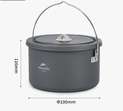 3 Набор посуды Naturehike туристический 4  в 1 3 Набор посуды Naturehike туристический 4  в 1