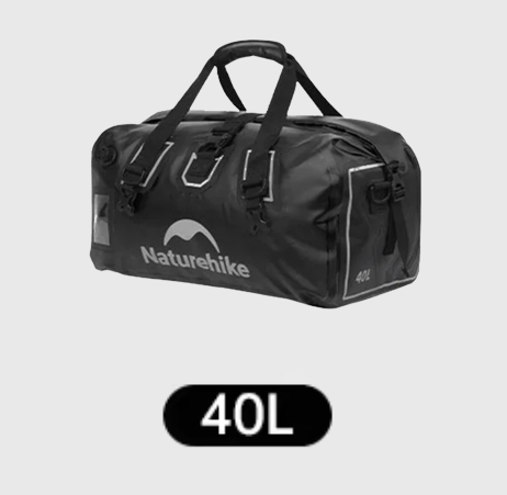 2 Гермосумка Naturehike 40 л ПВХ (черная) 2 Гермосумка Naturehike 40 л ПВХ (черная)