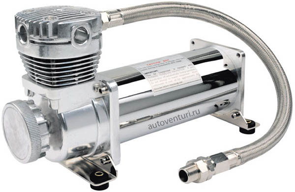 Компрессор стационарный 12V VIAIR 460C хром Компрессор стационарный 12V VIAIR 460C хром