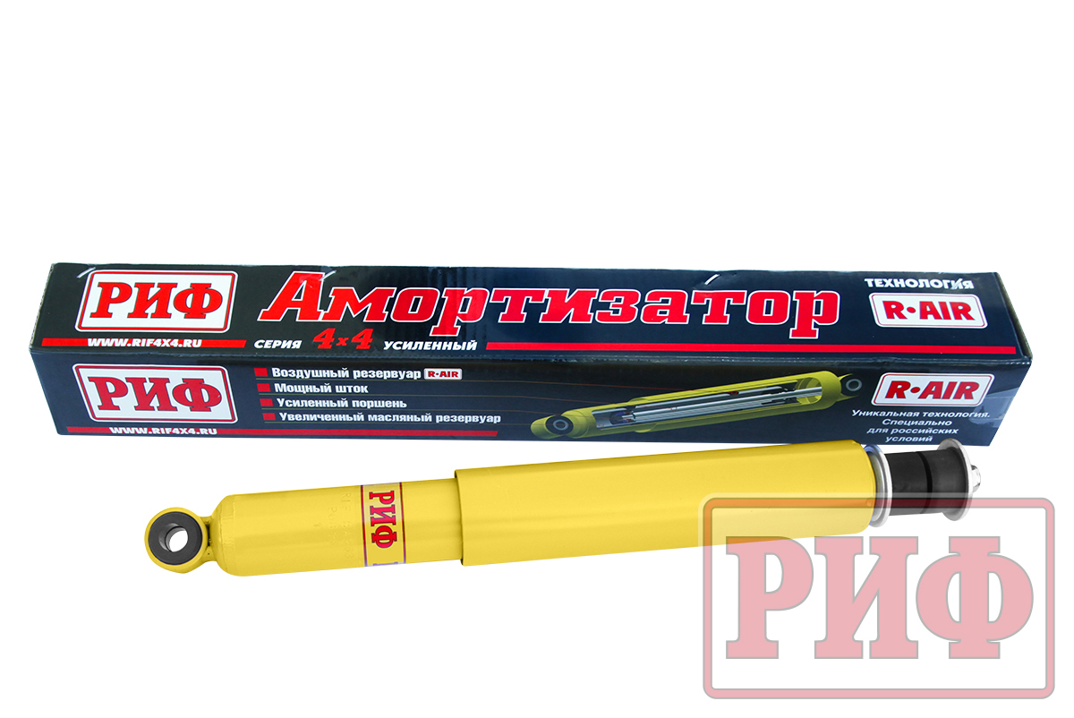 Амортизатор усиленный РИФ задний Ssang Yong Rexton 1 штатный и лифт 0-30 мм Амортизатор усиленный РИФ задний Ssang Yong Rexton 1 штатный и лифт 0-30 мм