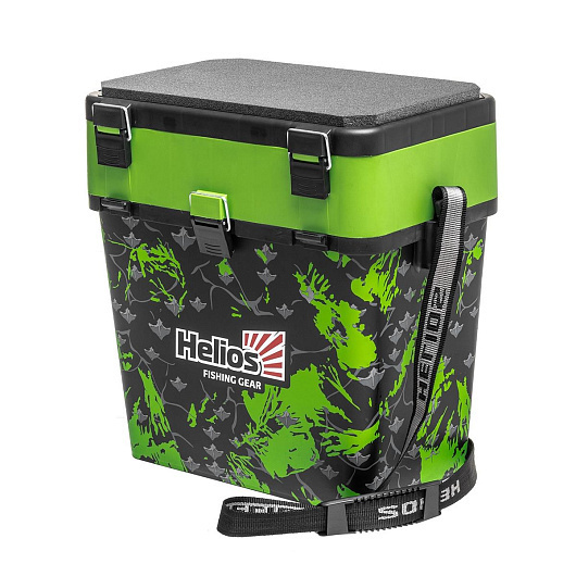 1 Ящик рыболовный зимний HELIOS SHARK салатовый 1 Ящик рыболовный зимний HELIOS SHARK салатовый
