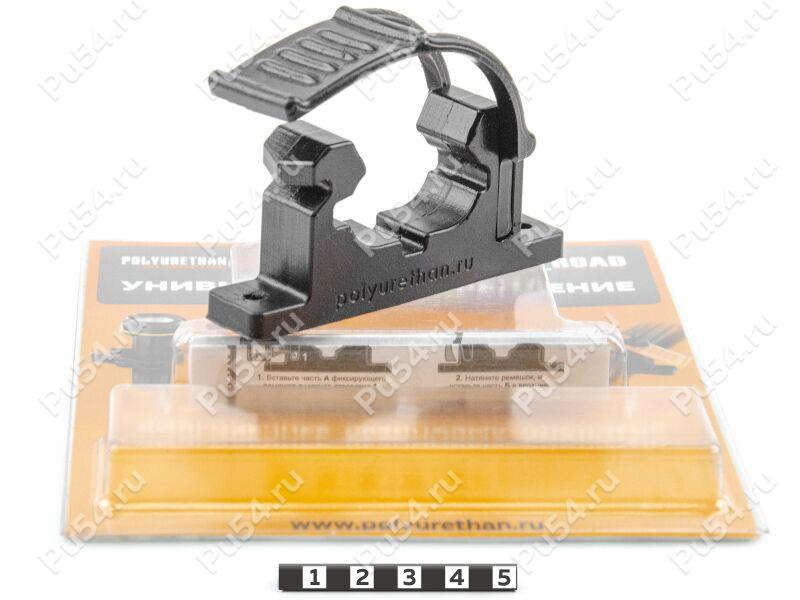 Крепление топора/стволов ружья (овал горизонт.) поперечное черный Крепление топора/стволов ружья (овал горизонт.) поперечное черный