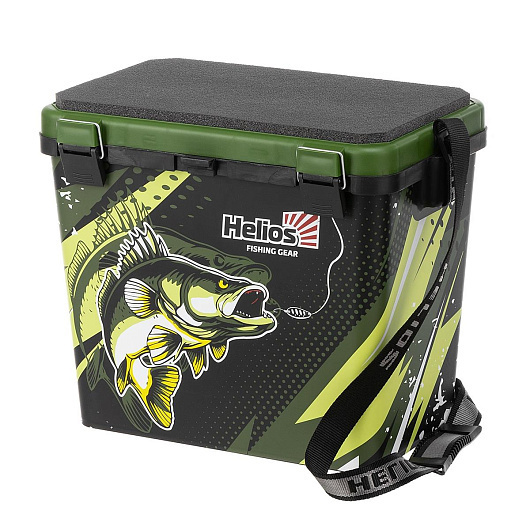 Ящик рыболовный зимний HELIOS ZANDER односекционный хаки Ящик рыболовный зимний HELIOS ZANDER односекционный хаки