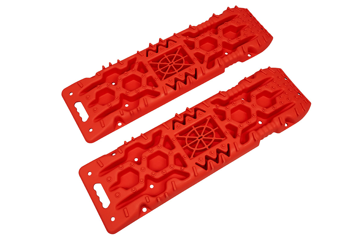 Сэнд-траки пластиковые 108х31 см усиленные, с площадкой под домкрат, красные (2 шт.) Сэнд-траки пластиковые 108х31 см усиленные, с площадкой под домкрат, красные (2 шт.)