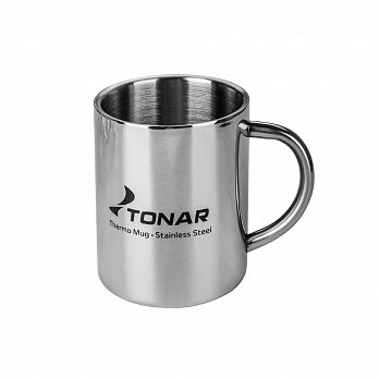 Термокружка ТОНАР 300ML металлическая