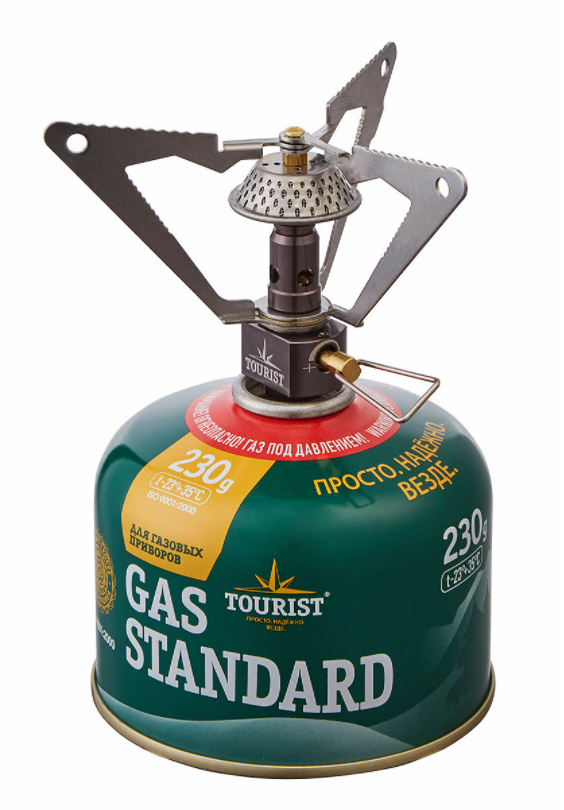 Горелка газовая TOURIST MEGA, под резьбовой баллон Горелка газовая TOURIST MEGA, под резьбовой баллон