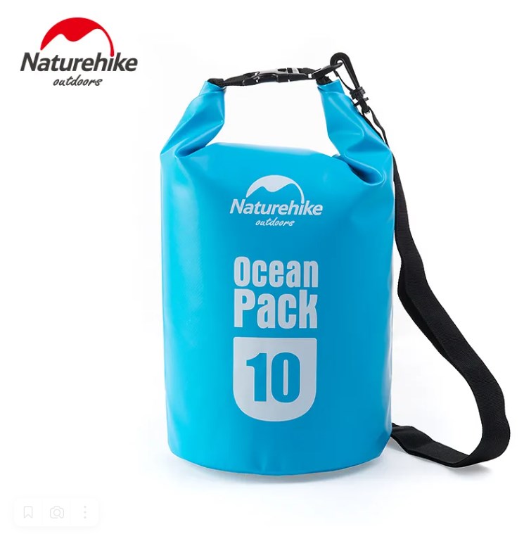 Гермомешок Naturehike Ocean Pack 10 л. (синий) Гермомешок Naturehike Ocean Pack 10 л. (синий)