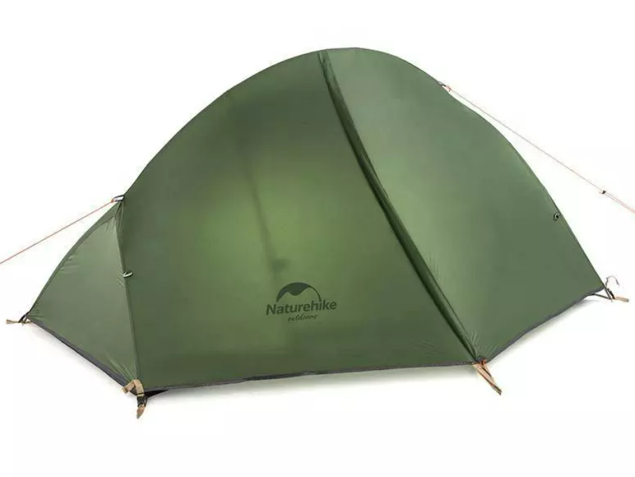 Палатка Naturehike Cycling (Spider) Si 1-местная, алюминиевый каркас, сверхлегкая, зеленая Палатка Naturehike Cycling (Spider) Si 1-местная, алюминиевый каркас, сверхлегкая, зеленая