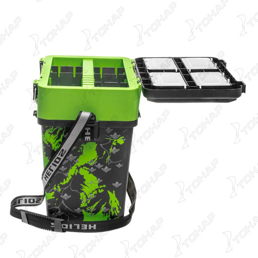 4 Ящик рыболовный зимний HELIOS SHARK салатовый 4 Ящик рыболовный зимний HELIOS SHARK салатовый