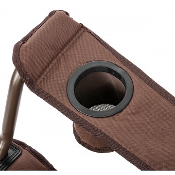 Кресло складное Helios 150 кг. коричневое Кресло складное Helios 150 кг. коричневое