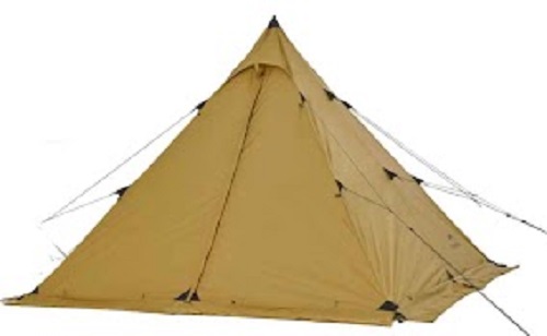 Палатка Naturehike Pyramid, 2-местная, бежевая