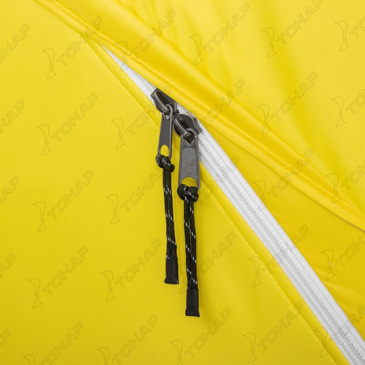 3 Палатка зимняя утепленная HELIOS Куб Premium 1,8х1,8 желтый/серый 3 Палатка зимняя утепленная HELIOS Куб Premium 1,8х1,8 желтый/серый