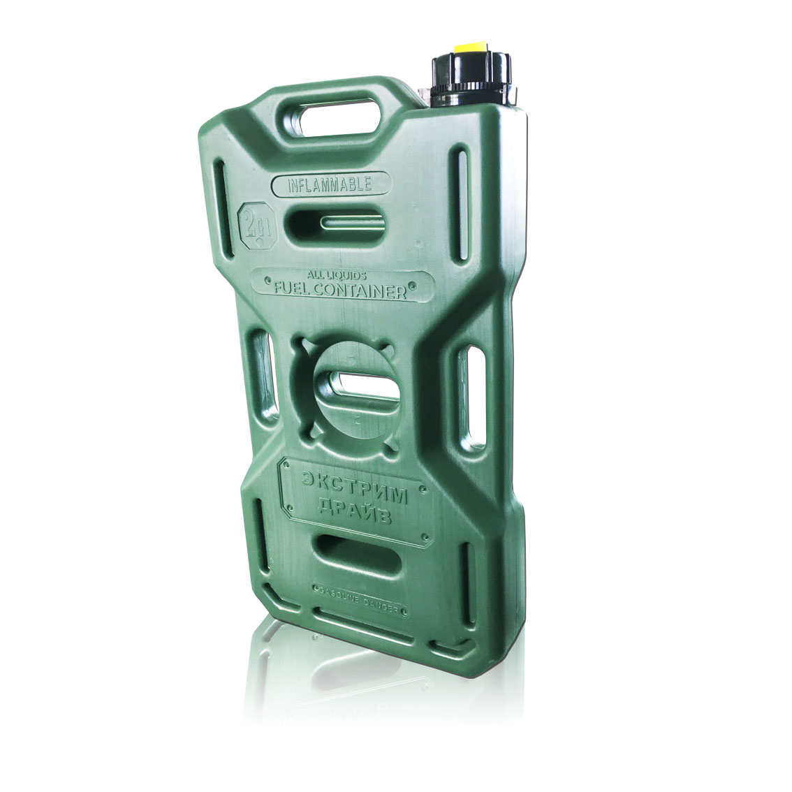 Канистра Экстрим "Драйв" 10 л (хаки) (реальный объём 8,5 л) Канистра Экстрим "Драйв" 10 л (хаки) (реальный объём 8,5 л)