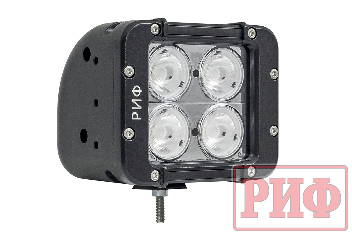 Светодиодная фара водительского света РИФ 119 мм 40W LED