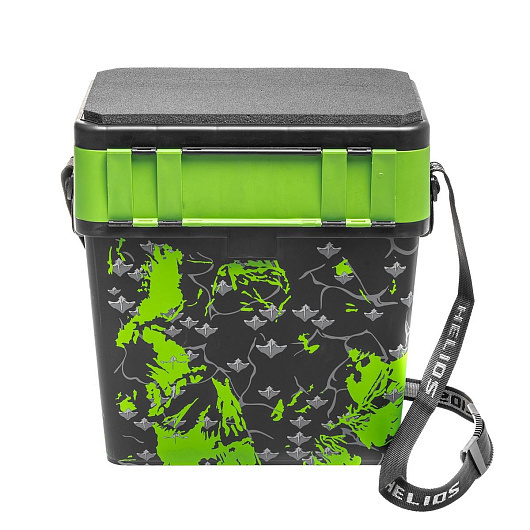 3 Ящик рыболовный зимний HELIOS SHARK салатовый 3 Ящик рыболовный зимний HELIOS SHARK салатовый