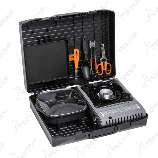 1 Плита газовая портативная в кейсе NISUS 1 Плита газовая портативная в кейсе NISUS