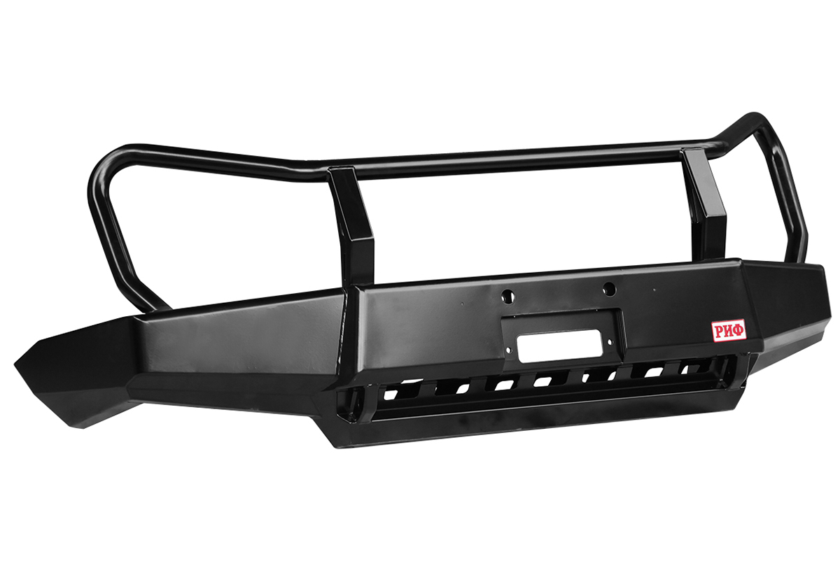 Бампер РИФ силовой передний для ГАЗ Соболь без доп. фар с защитной дугой стандарт Бампер РИФ силовой передний для ГАЗ Соболь без доп. фар с защитной дугой стандарт