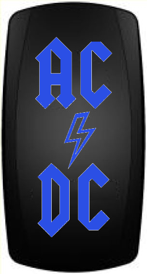 Переключатель ВКЛ/ВЫКЛ, синий, AC/DC Переключатель ВКЛ/ВЫКЛ, синий, AC/DC