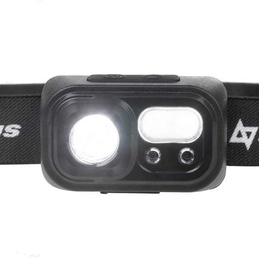 Фонарь налобный NISUS сенсорный 200 LM, IP44, USB