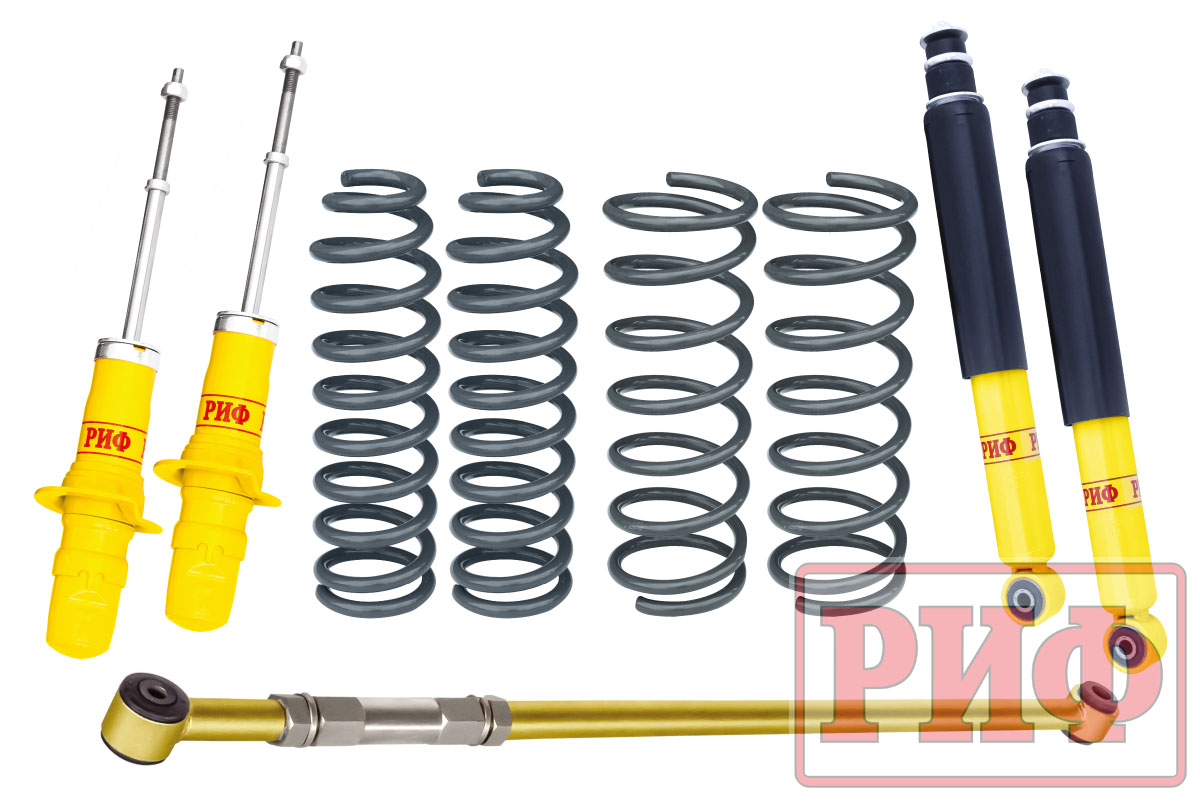 Лифт-комплект РИФ для SsangYong Kyron лифт 30 мм, +75 кг Лифт-комплект РИФ для SsangYong Kyron лифт 30 мм, +75 кг