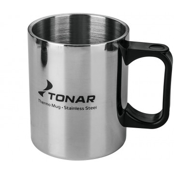 Термокружка ТОНАР 450ML с пластиковой крышкой Термокружка ТОНАР 450ML с пластиковой крышкой