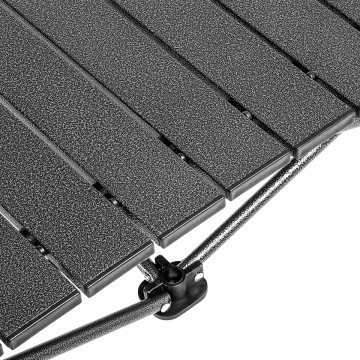 Стол складной Premier 120x55x65см., реечная столешница алюминий, с отделением под посуду Стол складной Premier 120x55x65см., реечная столешница алюминий, с отделением под посуду