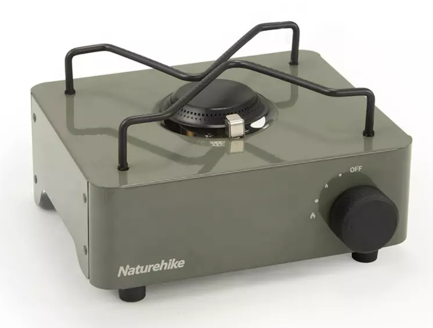 Плита газовая Naturehike 2 кВт, зеленая Плита газовая Naturehike 2 кВт, зеленая