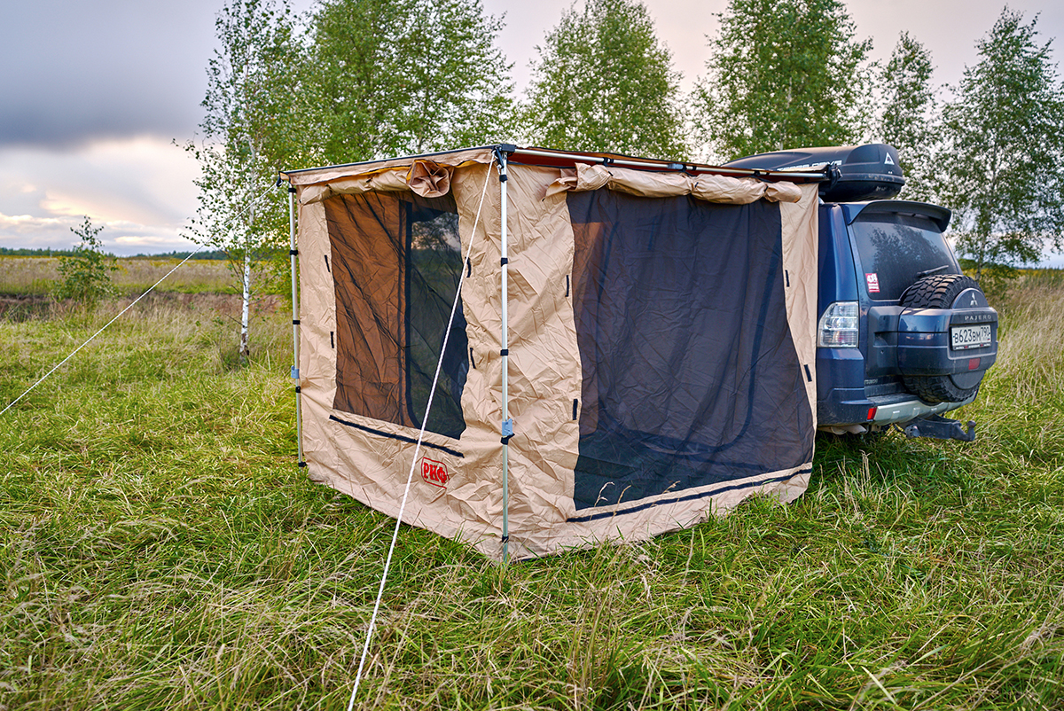 Стенки к автомобильной маркизе (тамбур) РИФ 2,5х2,5 м Стенки к автомобильной маркизе (тамбур) РИФ 2,5х2,5 м