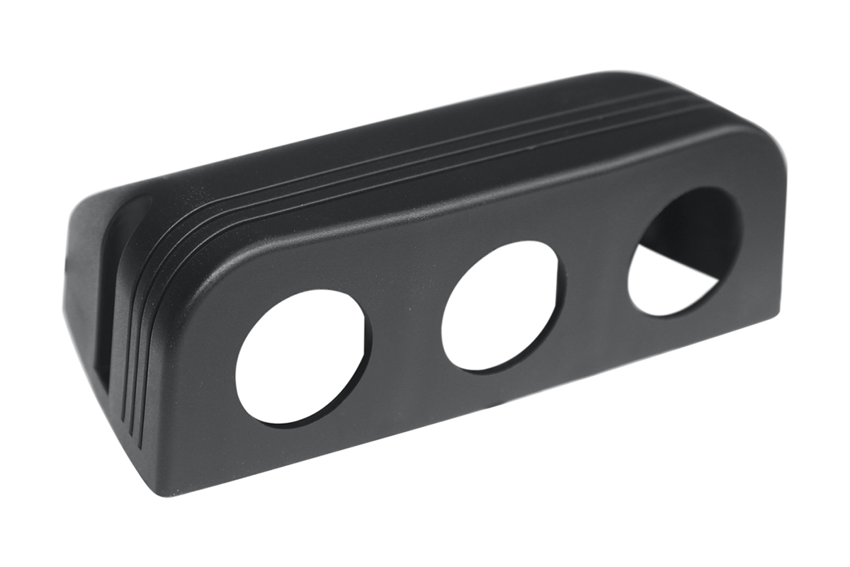 Корпус для розеток, приборов, три отверстия Корпус для розеток, приборов, три отверстия