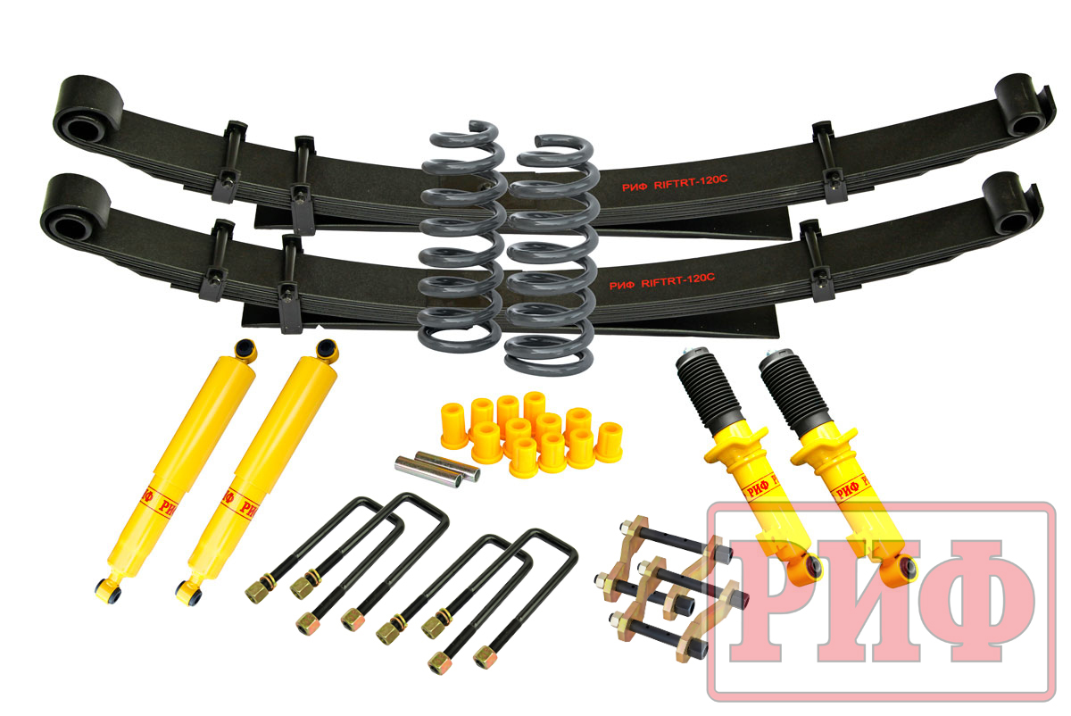 Лифт-комплект РИФ Mitsubishi L200 2015-2023, Fiat Fullback 2016+ жесткий лифт 40 мм Лифт-комплект РИФ Mitsubishi L200 2015-2023, Fiat Fullback 2016+ жесткий лифт 40 мм