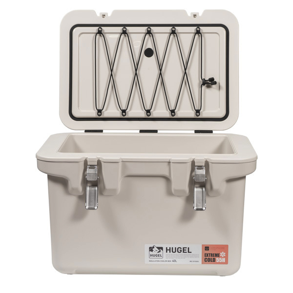 1 Термобокс IRIS HUGEL VACUUM COOLER BOX TC-40 Бежевый, 40 литров 1 Термобокс IRIS HUGEL VACUUM COOLER BOX TC-40 Бежевый, 40 литров