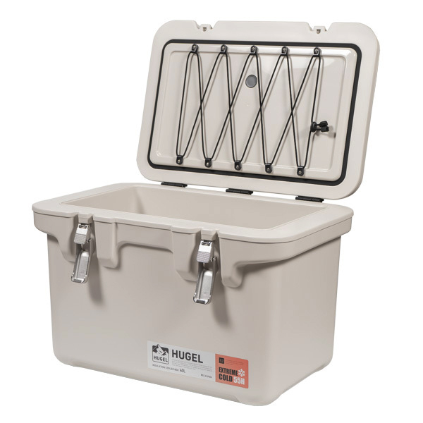 Термобокс IRIS HUGEL VACUUM COOLER BOX TC-40 Бежевый, 40 литров Термобокс IRIS HUGEL VACUUM COOLER BOX TC-40 Бежевый, 40 литров