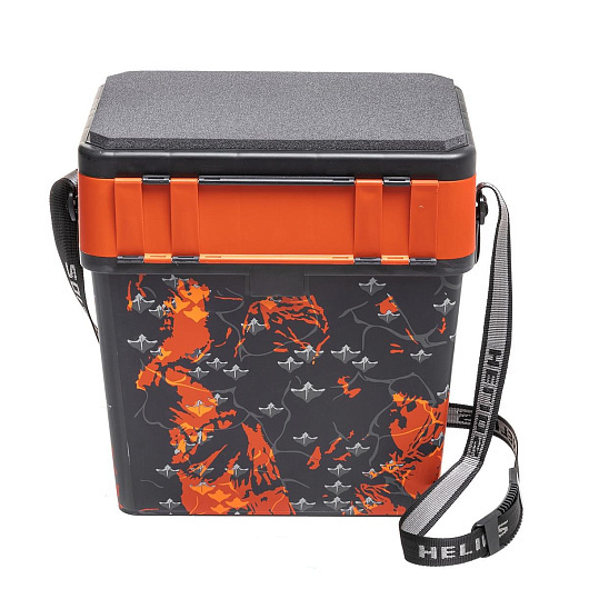 2 Ящик рыболовный зимний HELIOS SHARK оранжевый 2 Ящик рыболовный зимний HELIOS SHARK оранжевый