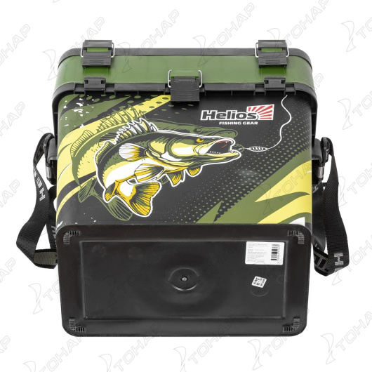 5 Ящик рыболовный зимний HELIOS ZANDER, 19 л, двухсекционный хаки 5 Ящик рыболовный зимний HELIOS ZANDER, 19 л, двухсекционный хаки
