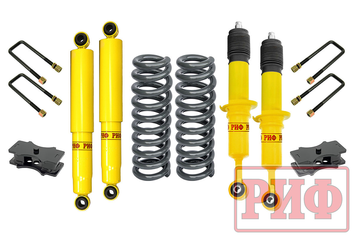 Лифт-комплект РИФ лайт Toyota Hilux 2005-2014, Sollers ST6, Jac T6 лифт 40 мм Лифт-комплект РИФ лайт Toyota Hilux 2005-2014, Sollers ST6, Jac T6 лифт 40 мм