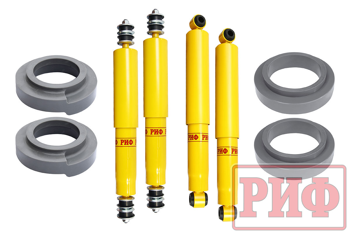Лифт-комплект РИФ лайт Nissan Patrol Y60 и Y61 лифт 30 мм Лифт-комплект РИФ лайт Nissan Patrol Y60 и Y61 лифт 30 мм