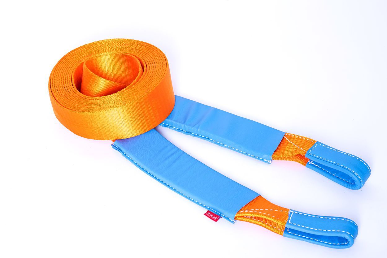 Стропа динамическая рывковая Tplus 9 т/8 м серия "Стандарт" Стропа динамическая рывковая Tplus 9 т/8 м серия "Стандарт"